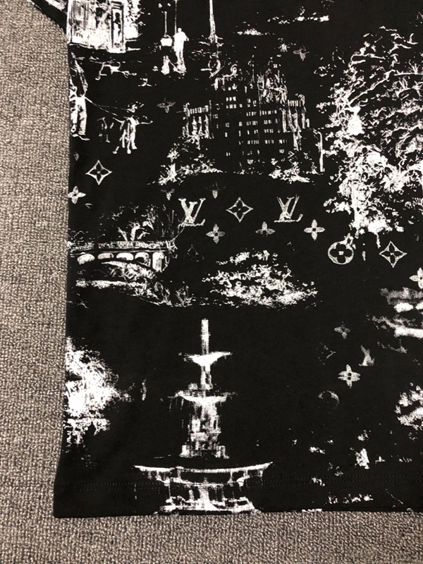 ブランドTシャツ角部分ディテール